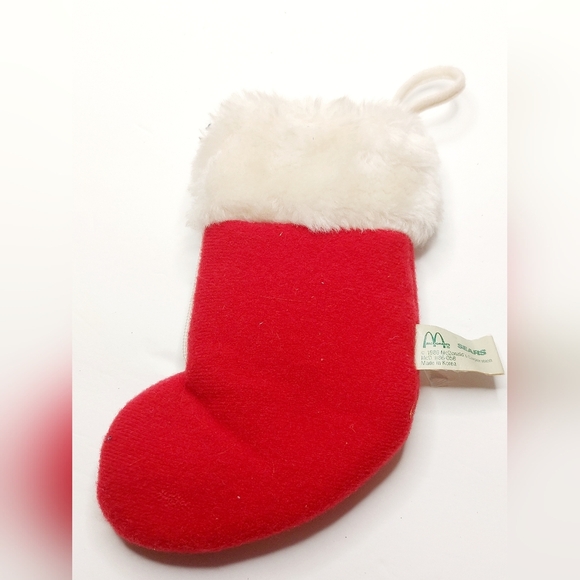 Vintage McDonalds/ Sears 1986 An American Tail‎ Fieval Miniature Stocking - Picture 3 of 5